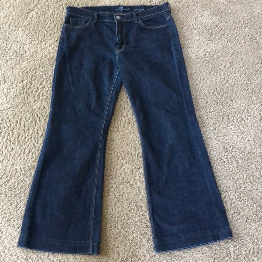Wide leg jeans